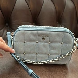 NWOT Tiffany Blue Michael Kors Crossbody bag